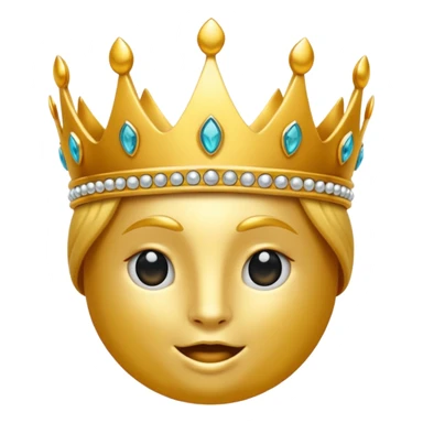 aggiungi una corona sulla testa sticker