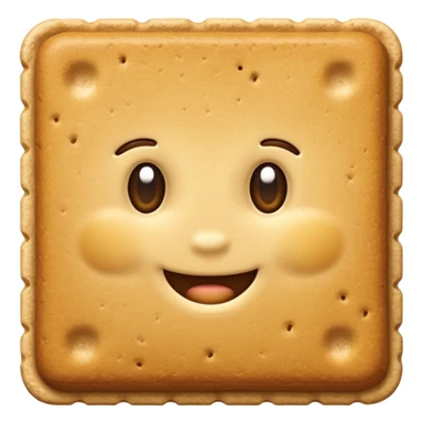 Graham cracker sticker