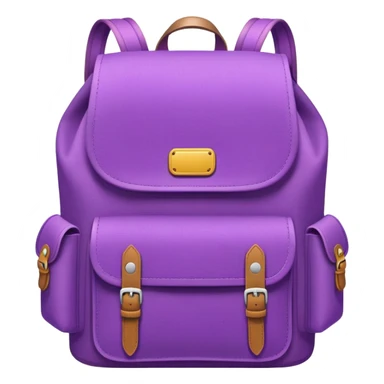 Dora the Explorer's purple backpack with open flap sticker