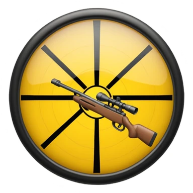 Sniper aim sticker