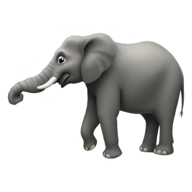 elephant in a room sticker