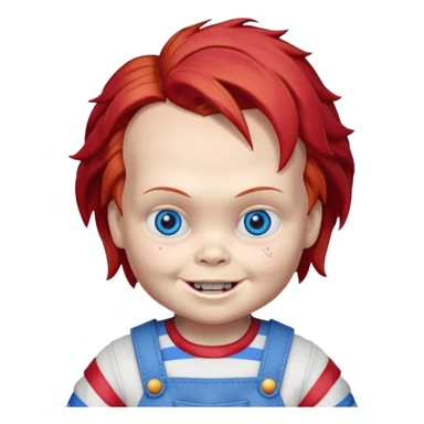 AaUn emojin de chuky sticker