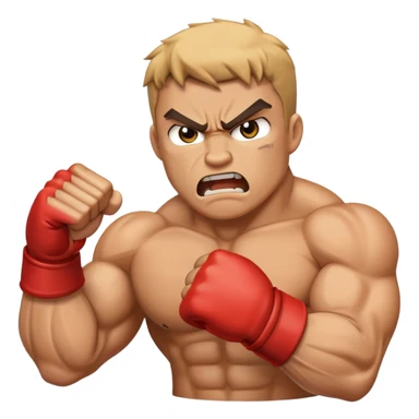 angry fist sticker