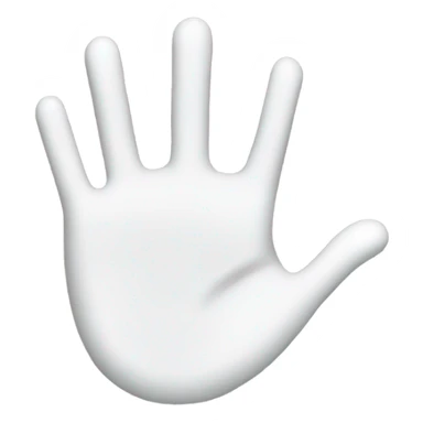 white grab hand cursor icon sticker