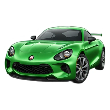 2017 green alpine a110 sticker