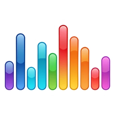 black audio spectrum sticker