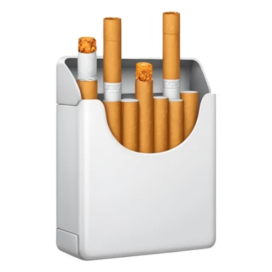 unopened pack of cigarettes, without any markings sticker