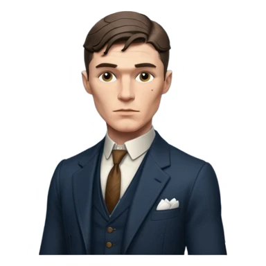 Thomas Shelby with a six pack sticker