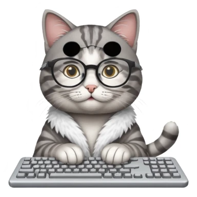 software engineer cat sticker