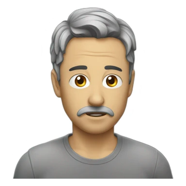 Énervé en pleure et jouyeus sticker