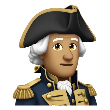 George Washington with an ak47 sticker