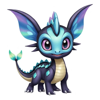 Meloetta-Cresselia-Palkia-Spyro-Toothless-Stitch-Fakémon-creature-hybrid sticker