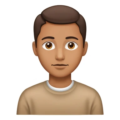 a person alone far away from a group sticker