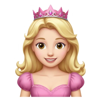 Emoji de la princesa  aurora   sticker