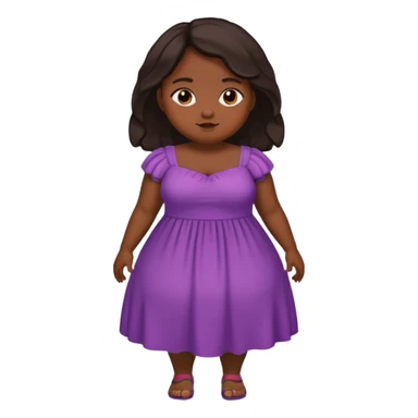 ugly black girl fat butt sticker