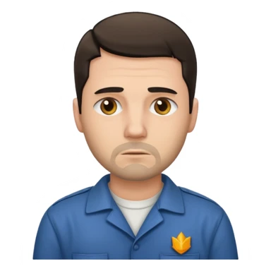 prison whit guys sticker