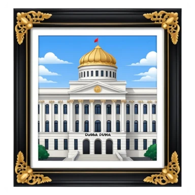 State Duma building  sticker