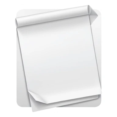 a piece of paper sticker