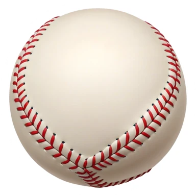 Cinematic Realistic Baseball Scene Emoji, depicted as an action-packed moment of a baseball in play with dynamic motion blur and crisp detailed textures, rendered with vibrant nostalgic lighting that captures the spirit of America's favorite pastime. sticker