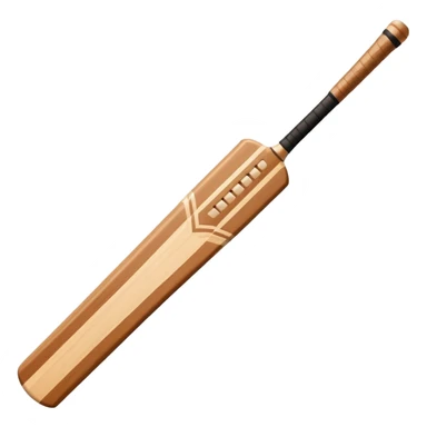 make a emoji of cricket bat sticker