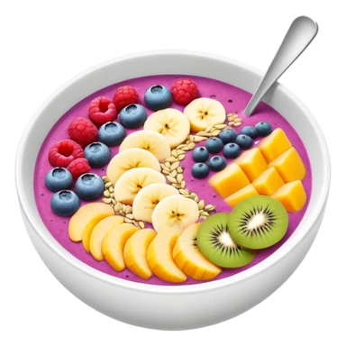 smoothie bowl  sticker