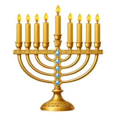 Menorah sticker