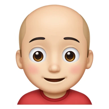 Shinchan shying face  sticker