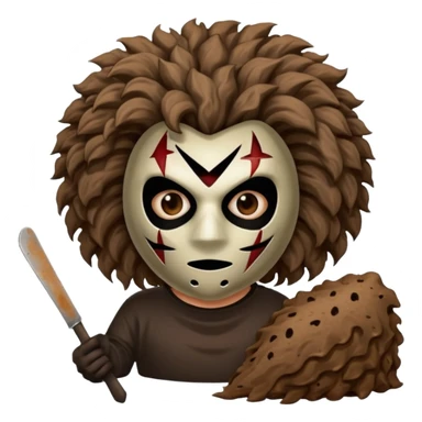 skib skib 67 slasher mad big hair kind poop sticker