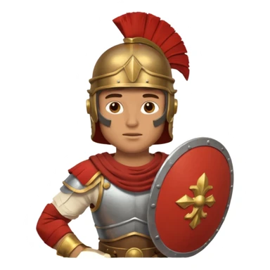 Kalkan Taşıyan Romalı sticker