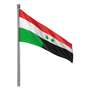 Free Syria flag sticker