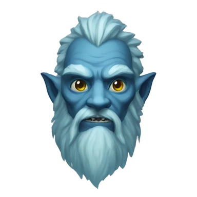 Spectral giant firbolg blue  sticker