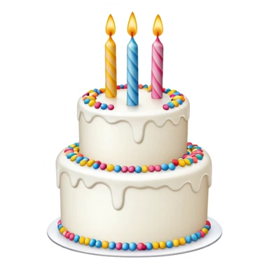 27 birthday cake  sticker