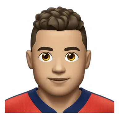 Ronaldo avec un maillot du PSG  sticker