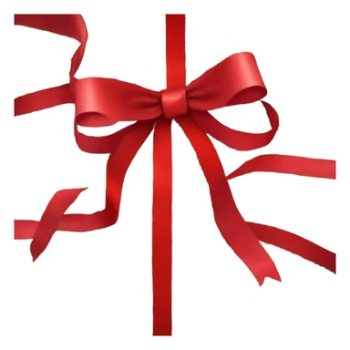 an aesthetic bundle of dollars tied with a red ribbon and bow sticker