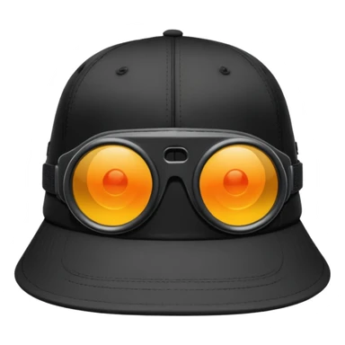 cp company hat with lenses sticker