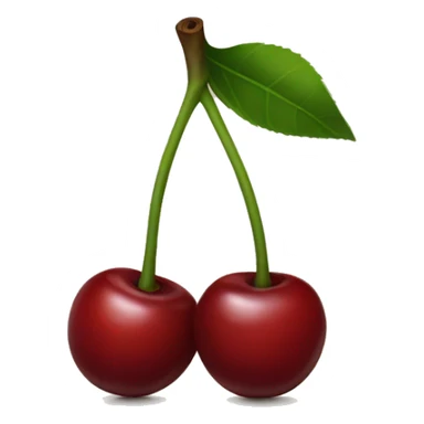 2 cherries sticker