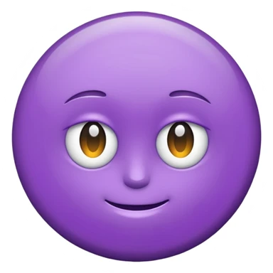 Rond violet normal sticker