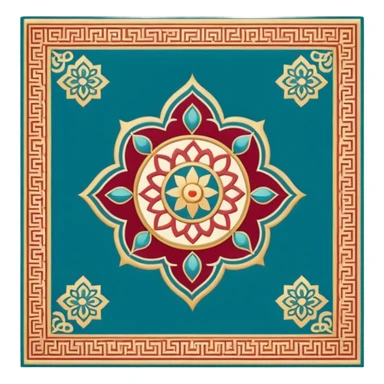 Tapis de prière sticker