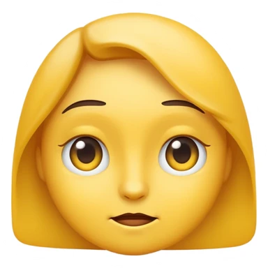 Emoji giving side eye sticker