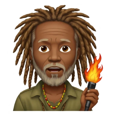Burning Spear  sticker