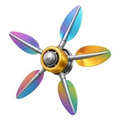 Propeller sticker