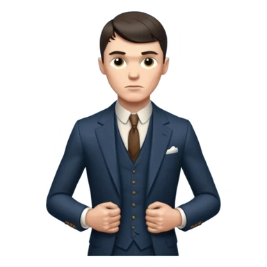 Thomas Shelby with a six pack sticker