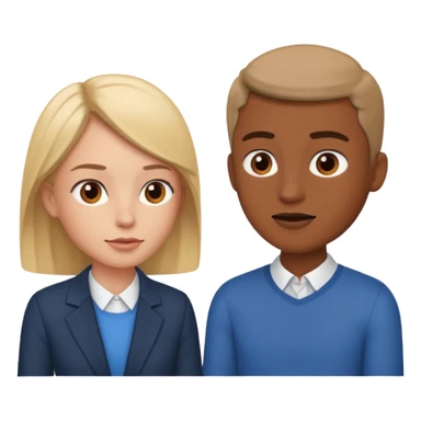 two people talking, user interview sticker