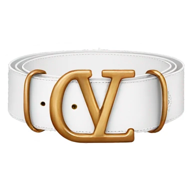 white-luis-vuitton-belt sticker