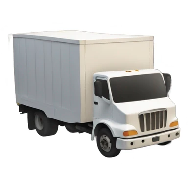 Demolished delivery truck sticker