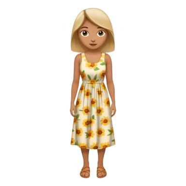 woman full body standing sticker