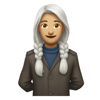 Уютная новогодняя елка под ней 2 человека, мужчина и женщина, также кот  sticker