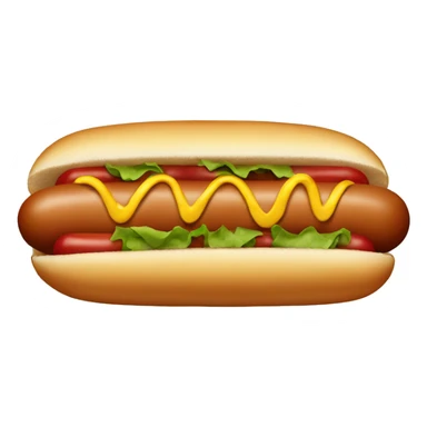 Hot dog in house sticker