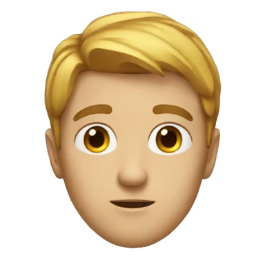 Guy staring at my soul sticker