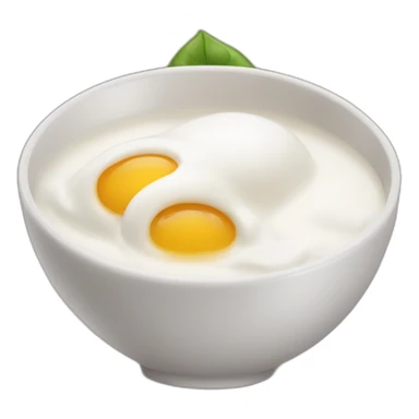 Des œufs au lait sticker